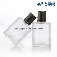 30ml Empty Frost Rectangular Perfume Glass Bottle with Spray Cap